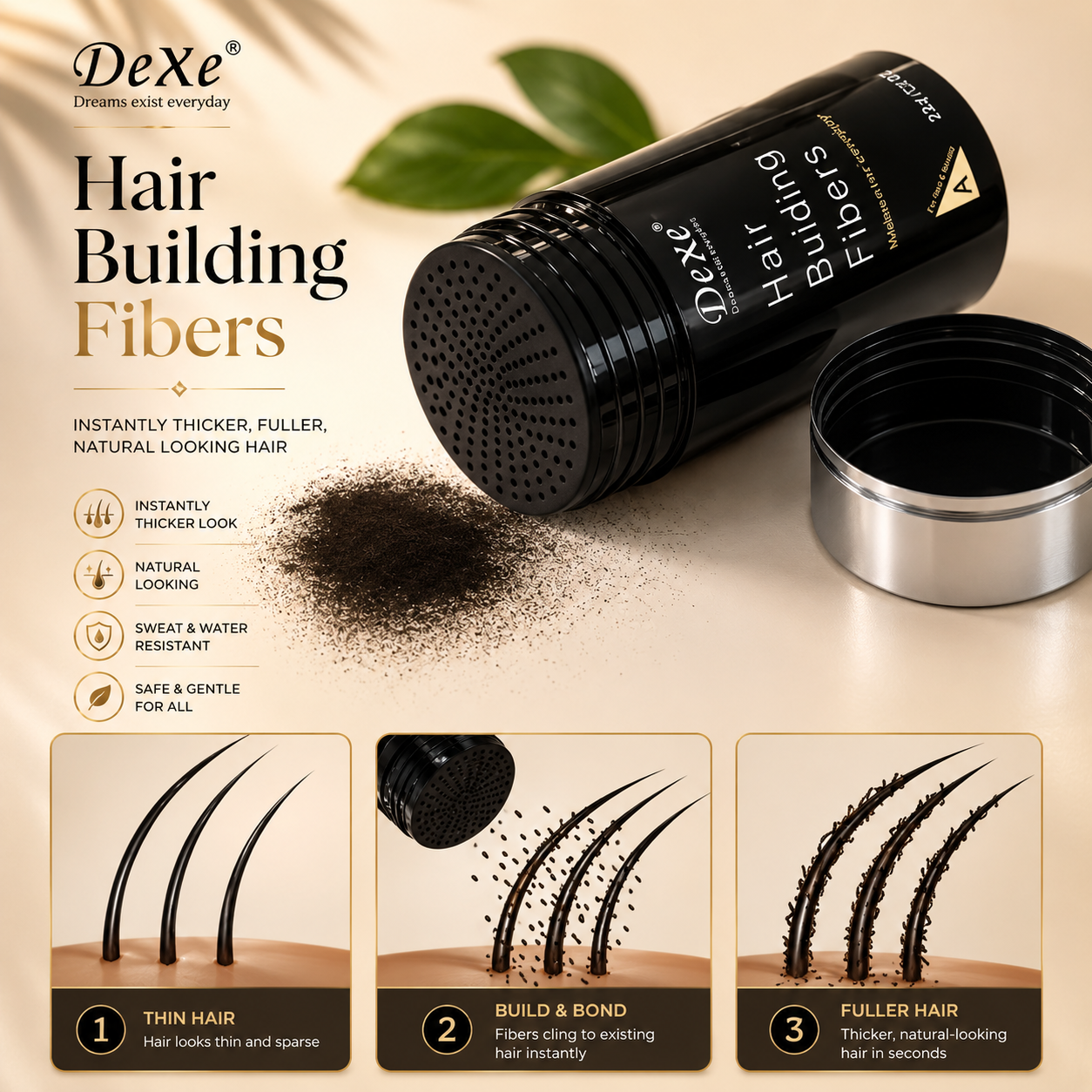 Hair Building Fibre