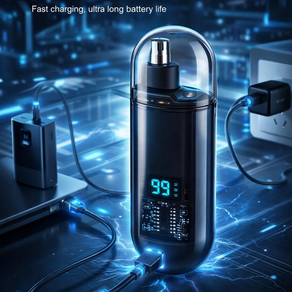 2-in-1 Electric Nose & Ear Trimmer